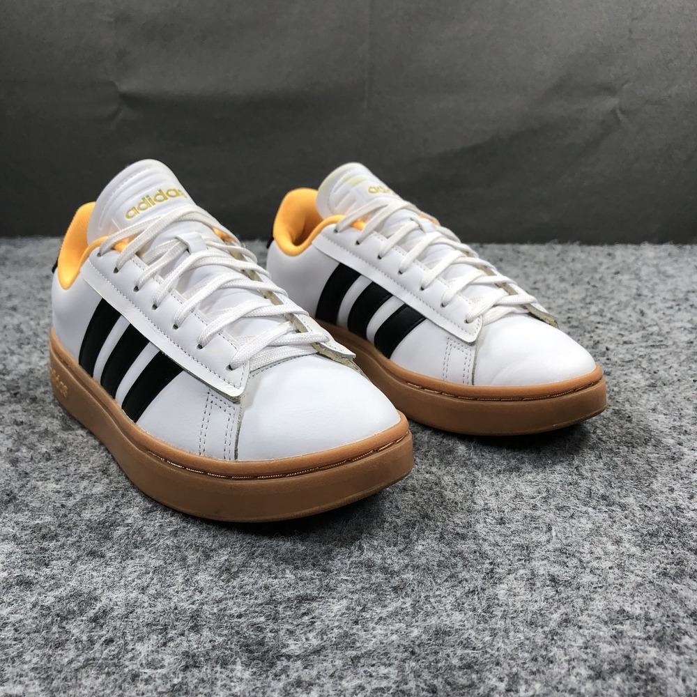 Adidas Grand Court Alpha Orange GX8165 Womens Size 8 Sneakers